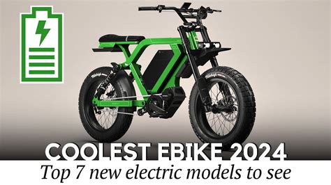 New electric bikes and e.